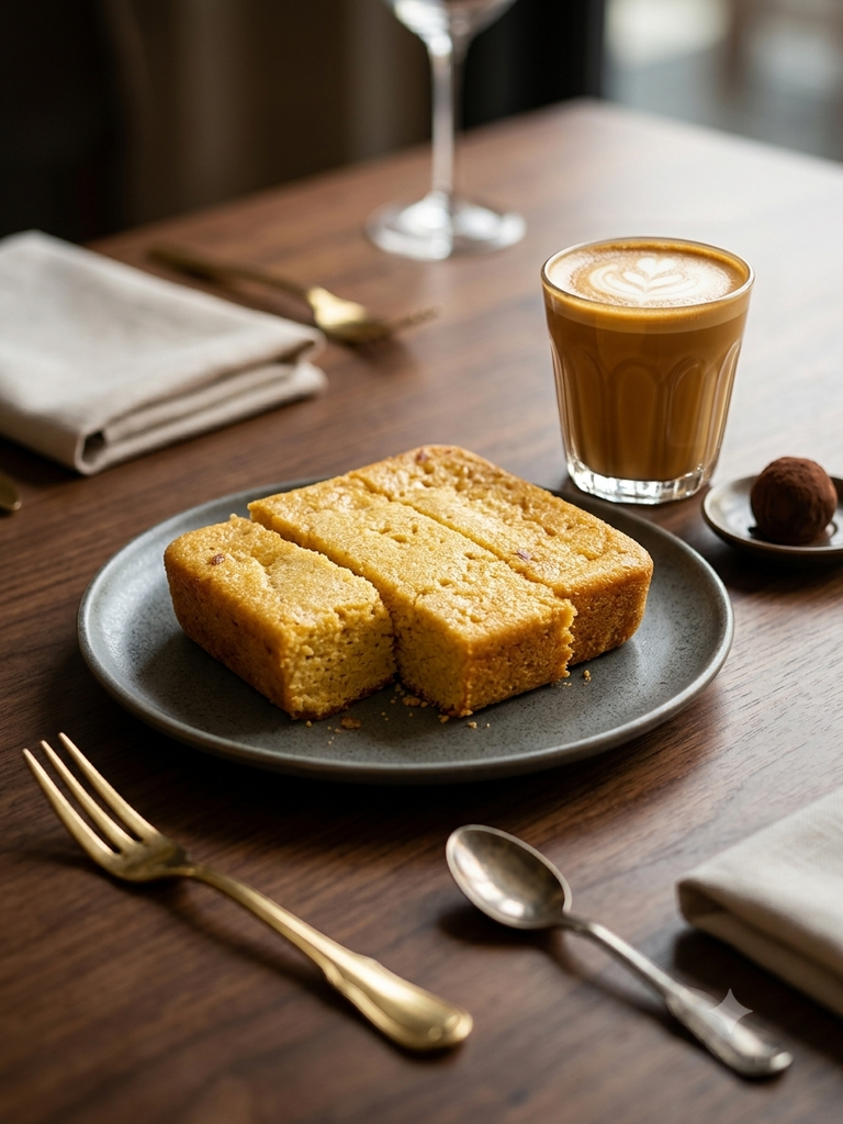 Pastel de elote.